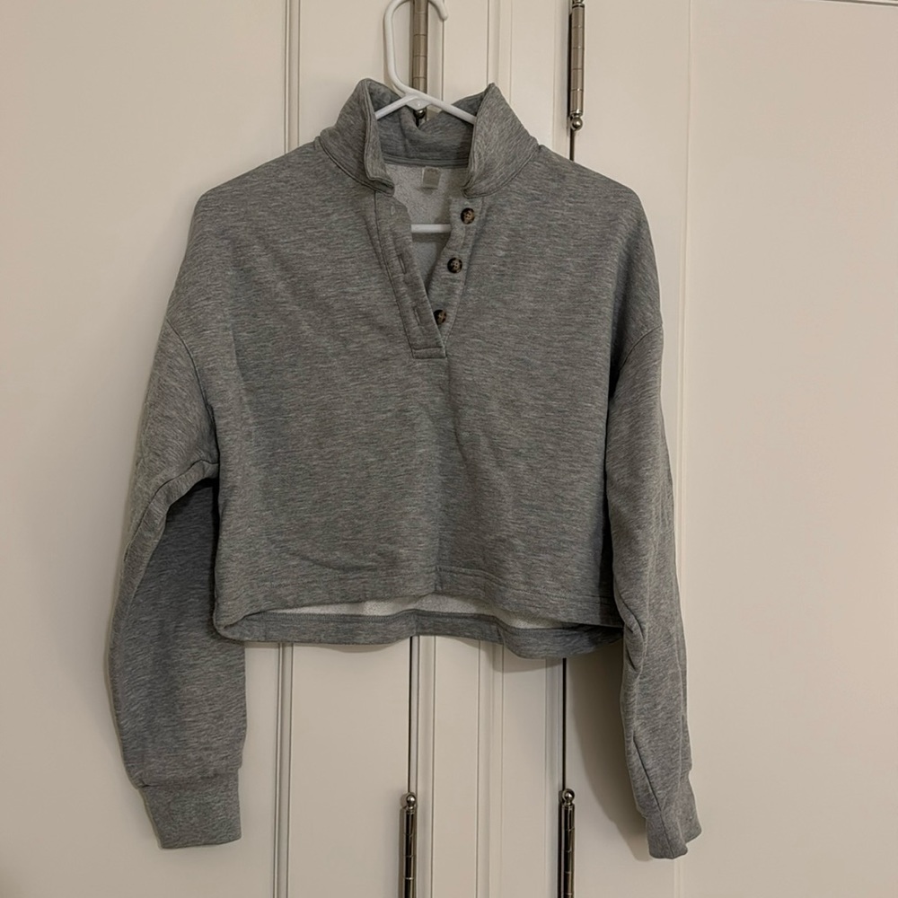 ALO Yoga Cropped Sweatshirt
